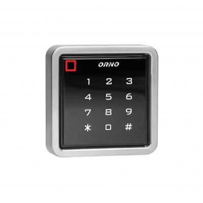 Zamek szyfrowy dotykowy z czytnikiem kart i breloków zbliżeniowych, IP68, 1 przekaźnik 3A ORNO (OR-ZS-816)