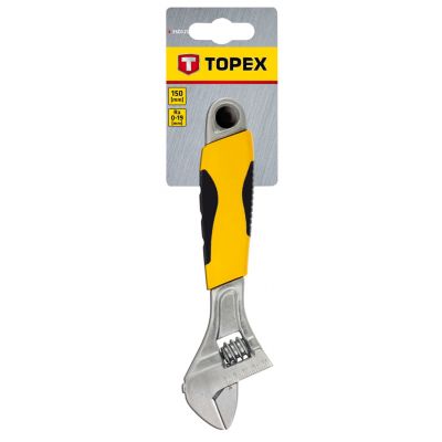 Klucz nastawny 150 mm, zakres 0-20 mm 35D121 TOPEX (35D121)
