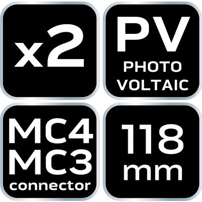 Klucze do złącz fotowoltaicznych MC4 2 szt. 01-558 NEO (01-558)
