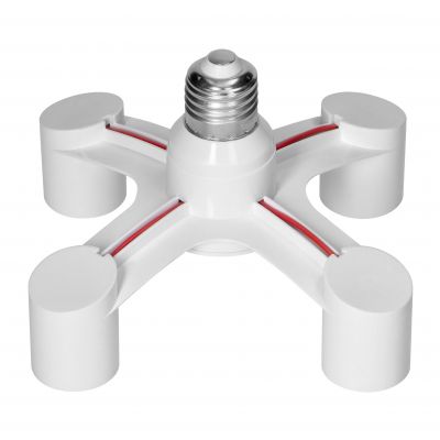 Przejściówka do źródła światła E27/4xE27 (LH/E27/4xE27-19)