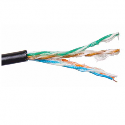 Kabel SecurityNET U/UTP kat. 5e zewnętrzny, żelowany PE 305m SEC5EUTPG305 C&C Partners (SEC5EUTPG305)
