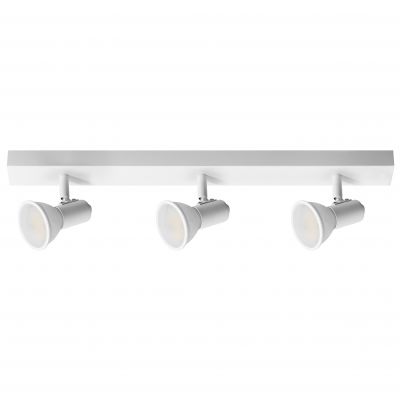 RIO SP 3, oprawa ścienno-sufitowa, GU10 max. 3x60W, IP20, biała (AD-OP-6431WGU10)