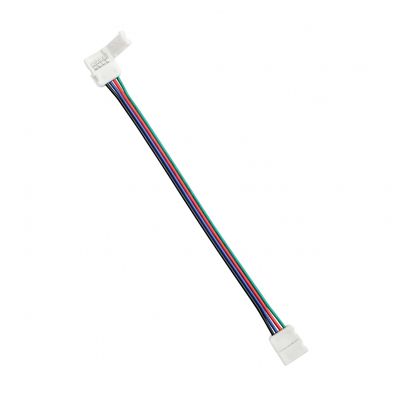 KONEKTOR PASEK LED P-P KABEL RGB 10mm / P-P RGB cable LED strips connector 10mm Spectrum (WOJ+00802)