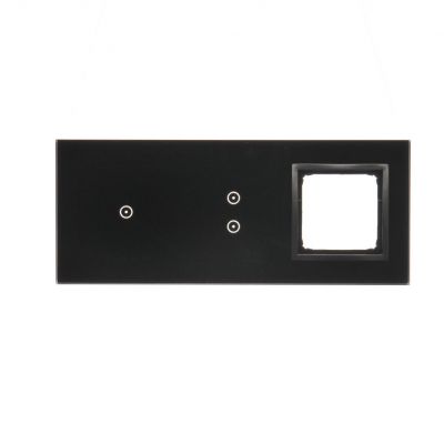 Simon 54 Touch Panel dotykowy S54 Touch 3 moduły 1 pole dotykowe + 2 pola dotykowe pionowe + 1 otwór na osprzęt S54 zastygła lawa DSTR3130/73 (DSTR3130/73)