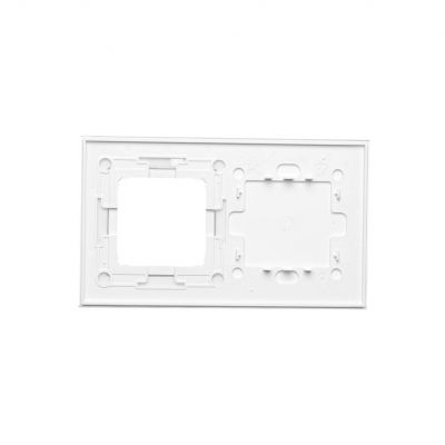 Simon 54 Touch Panel dotykowy S54 Touch 2 moduły 1 pole dotykowe + 1 otwór na osprzęt S54 biała perła DSTR210/70 (DSTR210/70)
