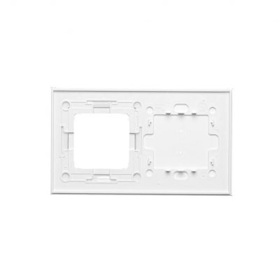 Simon 54 Touch Panel dotykowy S54 Touch 2 moduły 2 pola dotykowe pionowe + 1 otwór na osprzęt S54 biała perła DSTR230/70 KONTAKT (DSTR230/70)