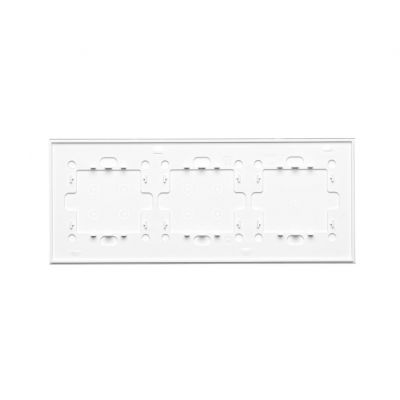 Simon 54 Touch Panel dotykowy S54 Touch 3 moduły 1 pole dotykowe + 4 pole dotykowe +  4 pole dotykowe biała perła DSTR3144/70 KONTAKT (DSTR3144/70)