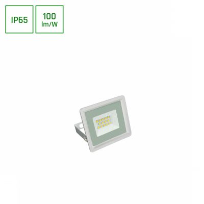 Naświetlacz LED NOCTIS LUX 3 10W barwa zimna 230V IP65 90x75x27mm biała (SLI029052CW_PW)