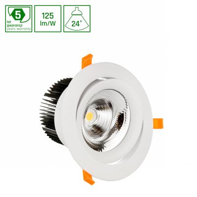 CEL MONA 4 840 40W 230V 24st White CEL43PRO5084024W  WOJP02489 Spectrum Led (WOJP02489)