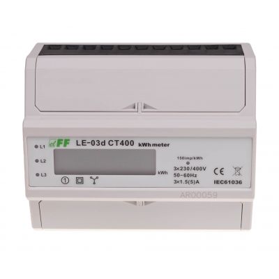 F&F licznik energii elektrycznej LE-03D CT400 LE03D-CT400 (LE-03D-CT400)