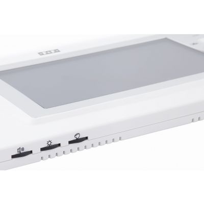 F&F Monitor: monitor 7 kolorowy sterowanie napędem bramy biały + zasilacz 14,5V 19W MK-04W (MK-04W)