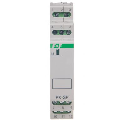 Przekaźnik elektromagnetyczny PK-3P 12V PK-3P-12V F&F (PK-3P-12V)