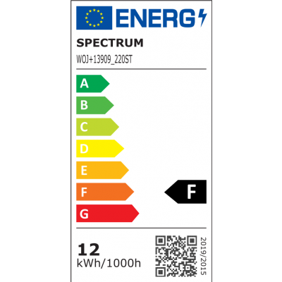 Żarówka LED E27 zimna biel 230V 11,5W WOJ13909 SPECTRUM LED (WOJ+13909_220ST)