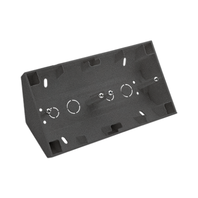 Simon 55 Puszka natynkowa narożna 2-krotna do ramek LINE/DUO Grafitowy mat TPNR2/116 KONTAKT (TPNR2/116)