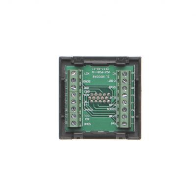 Simon Connect Płytka K45 złącza VGA (D-Sub 15) 45x45mm + wkład zaciski śrubowe szary grafit K100B/14 (K100B/14)