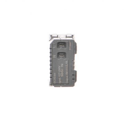 Simon Connect USB ładowarka K45 (45x225) gniazdo typ A 5V/21A czysta biel K126D/9 KONTAKT (K126D/9)