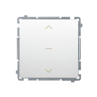 Simon Basic Łącznik roletowy trójpozycyjny 1-0-2 biały BMZW1K.01/11 KONTAKT (BMZW1K.01/11)