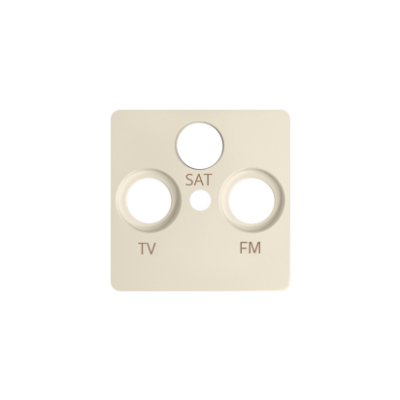 Simon 82 Pokrywa gniazda R-TV-SAT beż 82037-31 KONTAKT (82037-31)