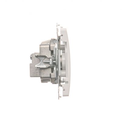 Simon Basic Gniazdo antenowe R-TV-SAT przelotowe (moduł), 1x wejście: 5 MHz–2,4 GHz; biały BMZAR-SAT10/P.01/11 KONTAKT (BMZAR-SAT10/P.01/11)