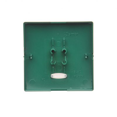 Simon Basic Klawisz pojedynczy z oczkiem do łączników/przycisków z podświetleniem zielony BMKW1L/33 KONTAKT (BMKW1L/33)
