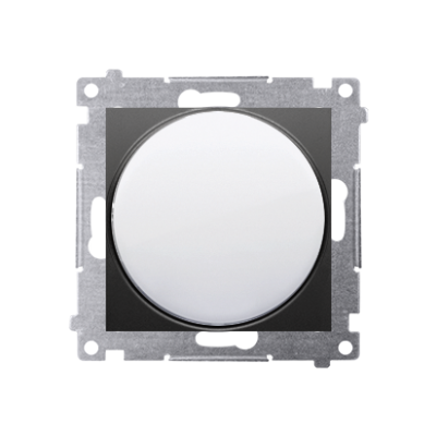 Simon 54 Sygnalizator świetlny LED – światło białe 230V czarny DSS1.01/49 KONTAKT (DSS1.01/49)