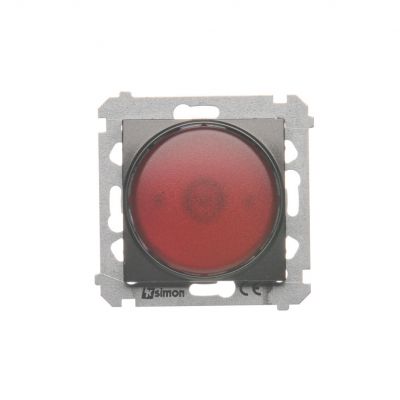 Simon 54 Sygnalizator świetlny LED – światło czerwone 230V antracyt DSS2.01/48 KONTAKT (DSS2.01/48)