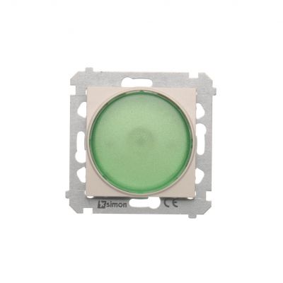Simon 54 Sygnalizator świetlny LED – światło zielone 230V kremowy DSS3.01/41 KONTAKT (DSS3.01/41)