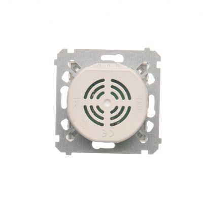 Simon 54 Sygnalizator świetlny LED – światło zielone  230V srebrny mat DSS3.01/43 (DSS3.01/43)