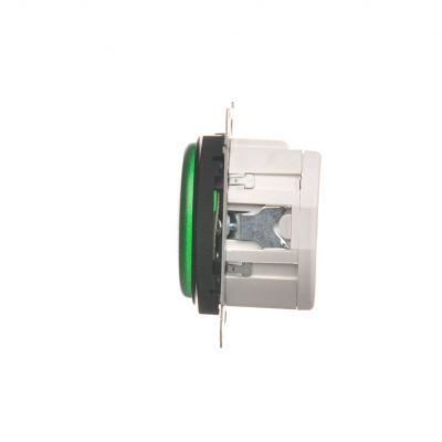 Simon 54 Sygnalizator świetlny LED – światło zielone 230V czarny DSS3.01/49 KONTAKT (DSS3.01/49)