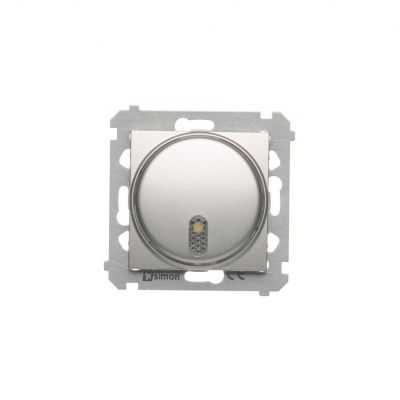 Simon 54 Dzwonek elektroniczny  8–12 V srebrny mat DDT1.01/43 (DDT1.01/43)