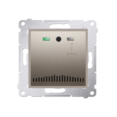 Simon 54 Czujnik zalania wraz z 1 szt. sondy zalania złoty mat * Wycofany z oferty - do wyczerpania zapasów magazynowych D75860.01/44 KONTAKT (D75860.01/44)