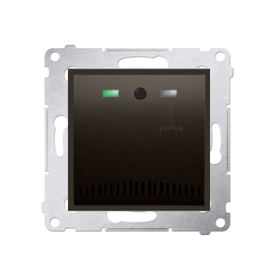 Simon 54 Czujnik zalania wraz z 1 szt. sondy zalania brąz mat * Wycofany z oferty - do wyczerpania zapasów magazynowych D75860.01/46 KONTAKT (D75860.01/46)