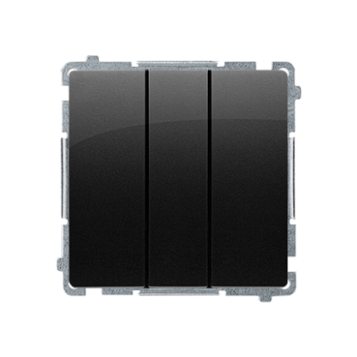 SIMON BASIC WMUL-020xx4-Y011 Przycisk potrójny z podświetleniem LED (moduł) 10AX, 250V~, szybkozłącz BMP31L.01/49 KONTAKT (BMP31L.01/49)