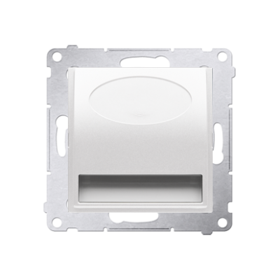 Simon 54 Oprawa oświetleniowa LED 230 V AC 1.1 W białe zimne 5900 K biały DOSA.01/11 KONTAKT (DOSA.01/11)