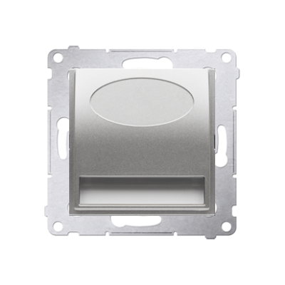 Simon 54 Oprawa oświetleniowa LED 230 V AC 1.1 W białe zimne 5900 K srebrny mat DOSA.01/43 KONTAKT (DOSA.01/43)