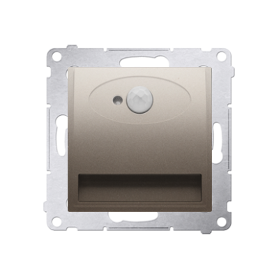 Simon 54 Oprawa oświetleniowa LED z czujnikiem ruchu 14 V DC 0.78 W białe ciepłe 3100 K złoty mat !Wymagany zasilacz 14V DOSC14.01/44 KONTAKT (DOSC14.01/44)