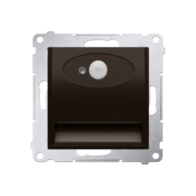 Simon 54 Oprawa oświetleniowa LED z czujnikiem ruchu 14 V DC 0.78 W białe neutralne 4000 K brąz mat !Wymagany zasilacz 14V DOSC14B.01/46 KONTAKT (DOSC14B.01/46)