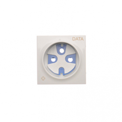 Simon 54 Pokrywa + klucz do gniazda DATA antybakteryjny biały DGD1P/AB11 KONTAKT (DGD1P/AB11)