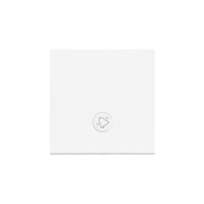 Simon 55 Klawisz pojedynczy z oczkiem z piktogramem /dzwonek/ do: SP1M Biały mat TKWD1L/111 KONTAKT (TKWD1L/111)