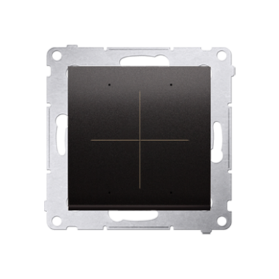 Simon 54 Elektroniczny łącznik/przycisk 4-krotny do sterowania 4 obwodami antracyt DEW4.01/48 KONTAKT (DEW4.01/48)