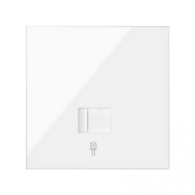 Simon 100 Panel 1-krotny: 1 gniazdo RJ45 biały 10020106-130 KONTAKT (10020106-130)