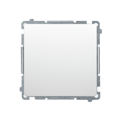 Simon Basic Łącznik schodowy bez piktogramu 16A 250V zaciski śrubowe biały BMW6A.01/X/11 KONTAKT (BMW6A.01/X/11)