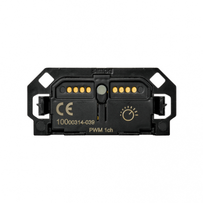 Simon 100 Ściemniacz do taśm LED (mechanizm 1/2 bez ramki montażowej) 120 W przy 12 Vdc / 240 W przy 24 Vdc 10000314-039 KONTAKT (10000314-039)
