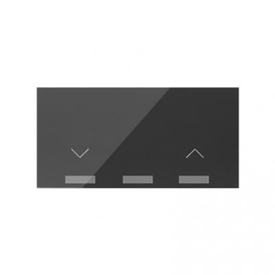 Simon 100 Klawisz przycisk roletowy czarny 10001080-138 KONTAKT (10001080-138)