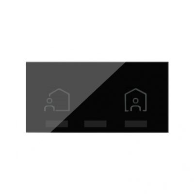 Simon 100 Klawisz iO Master łącznik - Witaj/Żegnaj czarny 10002036-138 KONTAKT (10002036-138)