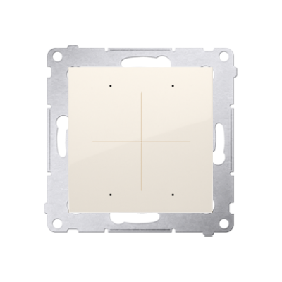 Simon 54 GO Kontroler przyciskowy - 30 akcji do obsługi innych sterowników sterowany smartfonem [WiFi] 230V kremowy DEK1W.01/41 KONTAKT (DEK1W.01/41)