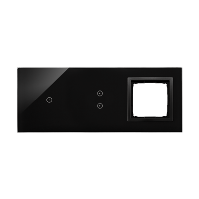 SIMON 54 TOUCH WMDZ-01107S-075 Panel dotykowy S54 Touch, 3 moduły, 1 pole dotykowe + 2 pola dotykowe DSTR3130/75 KONTAKT (DSTR3130/75)