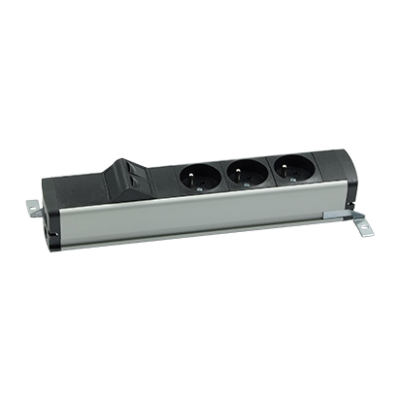 SIMON 480 TS48-130E300K0-40 Listwa standardowa 3 gn. typ E i płytka 2xRJ45 keystone; złącze śrubowe; 48130E300K00000-40 KONTAKT (48130E300K00000-40)