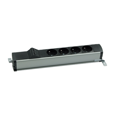 SIMON 480 TS48-130E400K0-40 Listwa standardowa 4 gn. typ E i płytka 2xRJ45 keystone; złącze śrubowe; 48130E400K00000-40 KONTAKT (48130E400K00000-40)