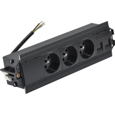 SIMON 480 TS48-530E300K0-44 Indesk 3 gn. typ E i płytka dla 2 złączy RJ45 keystone; złącze 10 cm prz 48530E300K00000-44 KONTAKT (48530E300K00000-44)